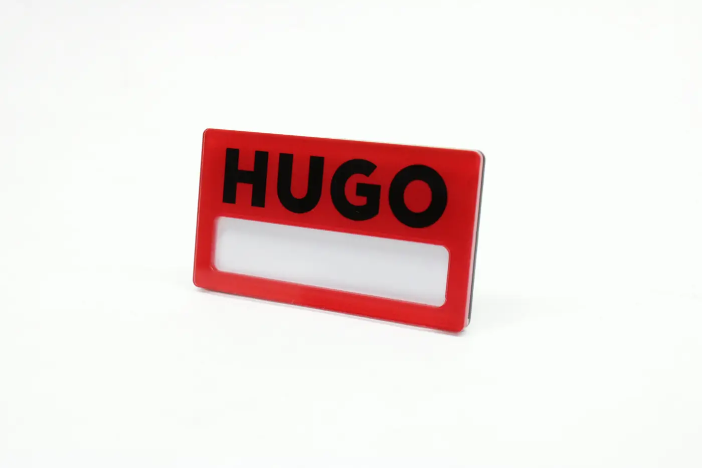 Gafete reusables VP 2.0 personalizado — muestra 4