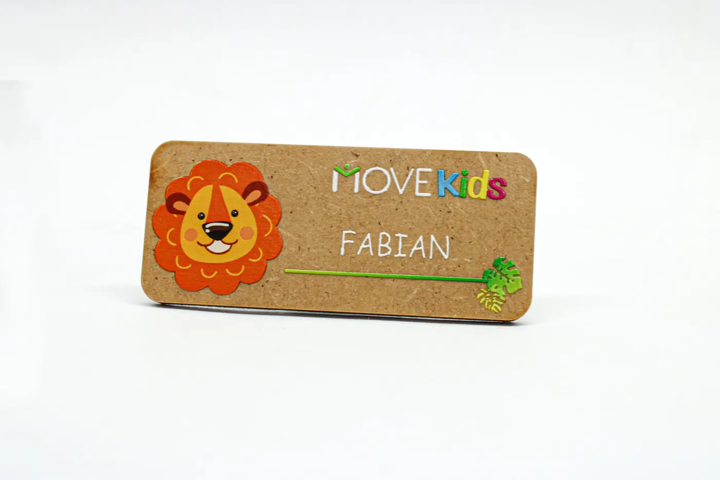 Gafete ecológico para Move Kids