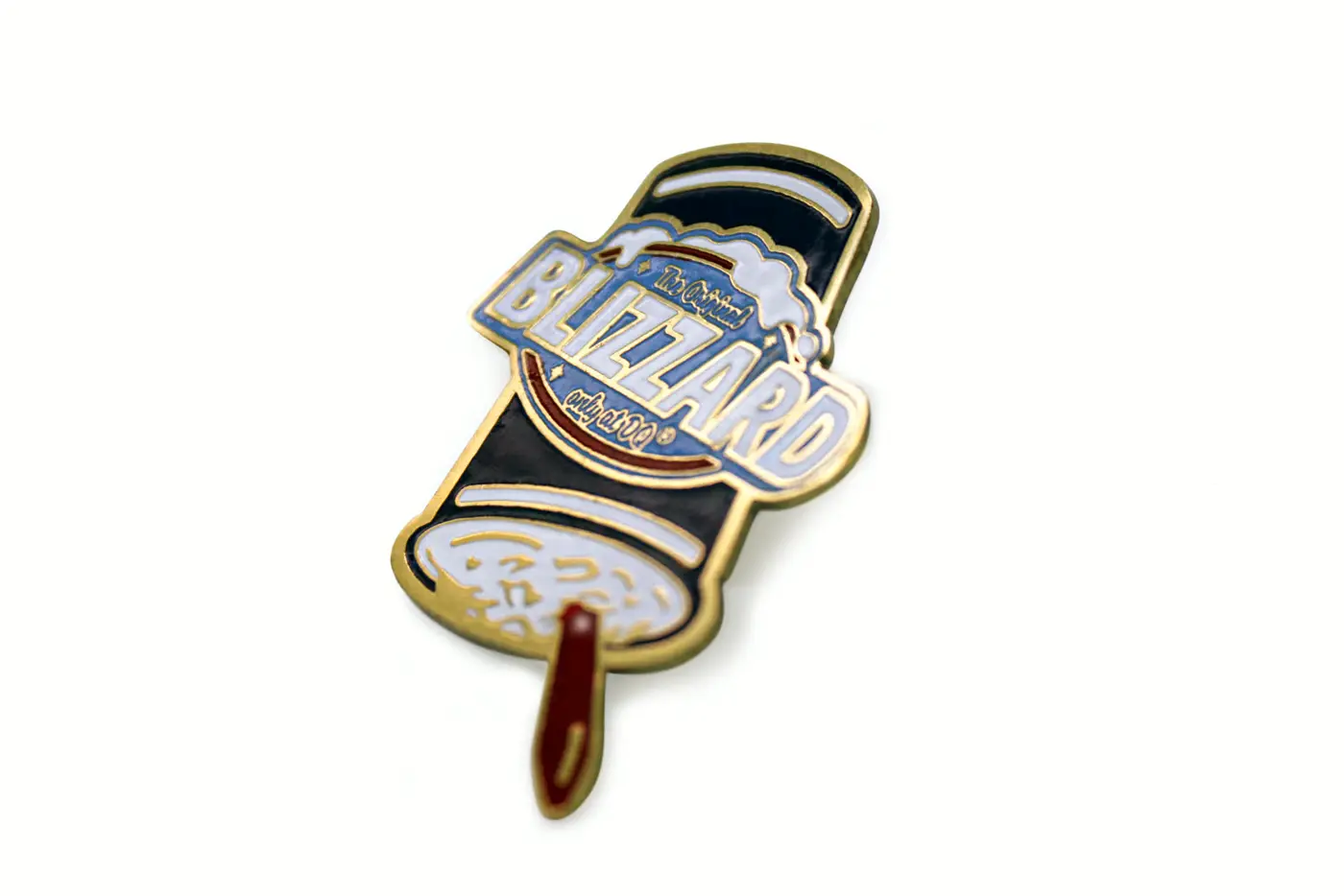 Pines metálicos personalizados para Dairy Queen