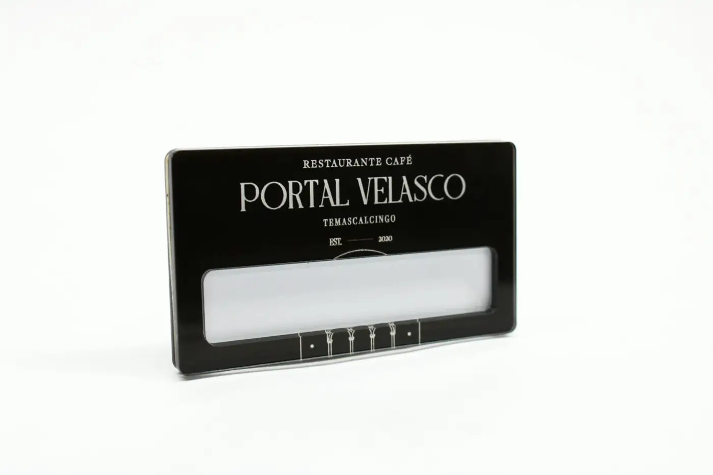 Gafete reusables VP 2.0 personalizado — muestra 12