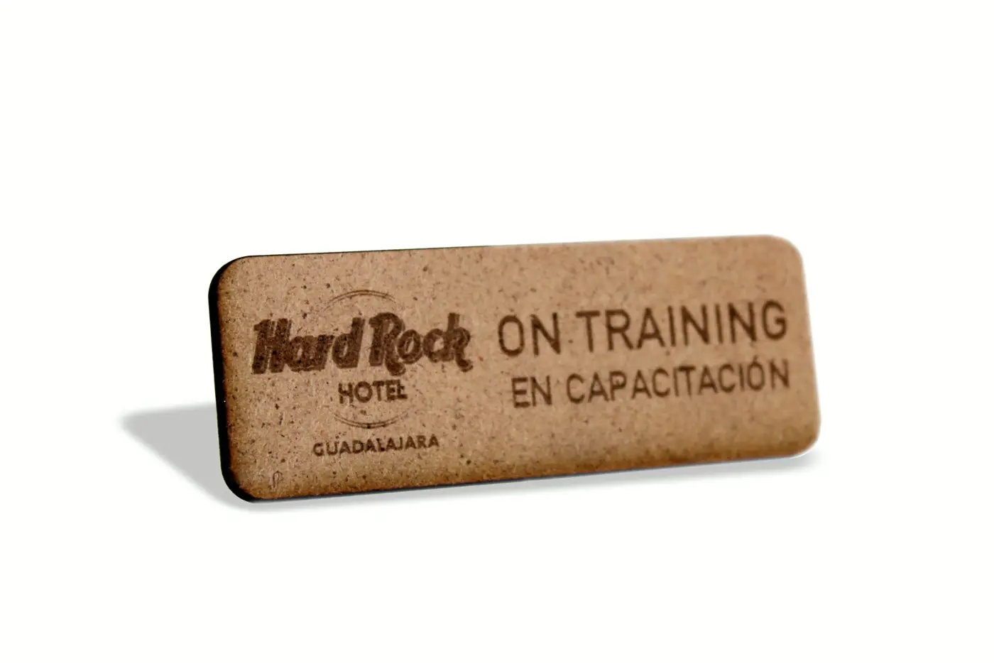 Gafete ecológico para Hard Rock