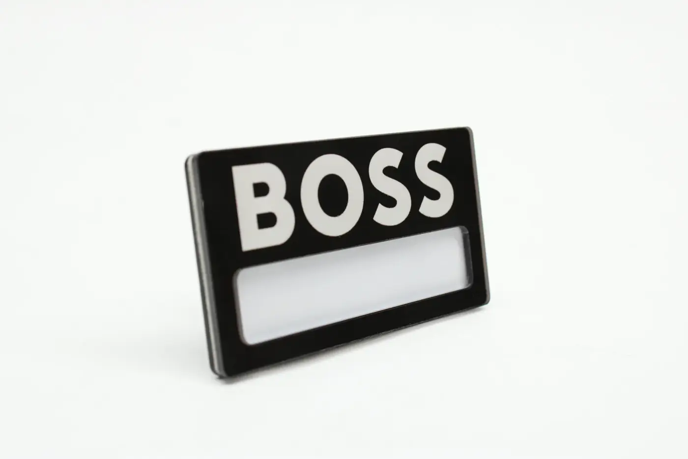 Gafete reusables VP 2.0 personalizado — muestra 1
