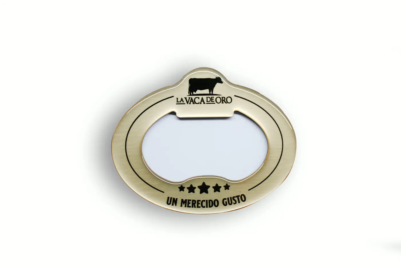 Gafete especiale para La Vaca de Oro