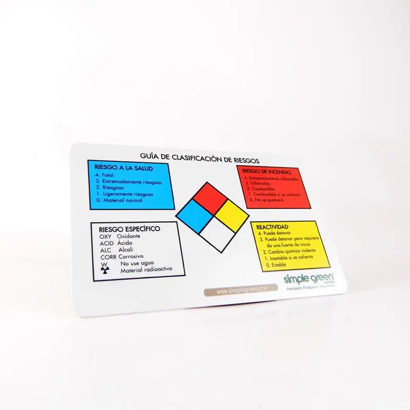 Credencial de PVC personalizada 9