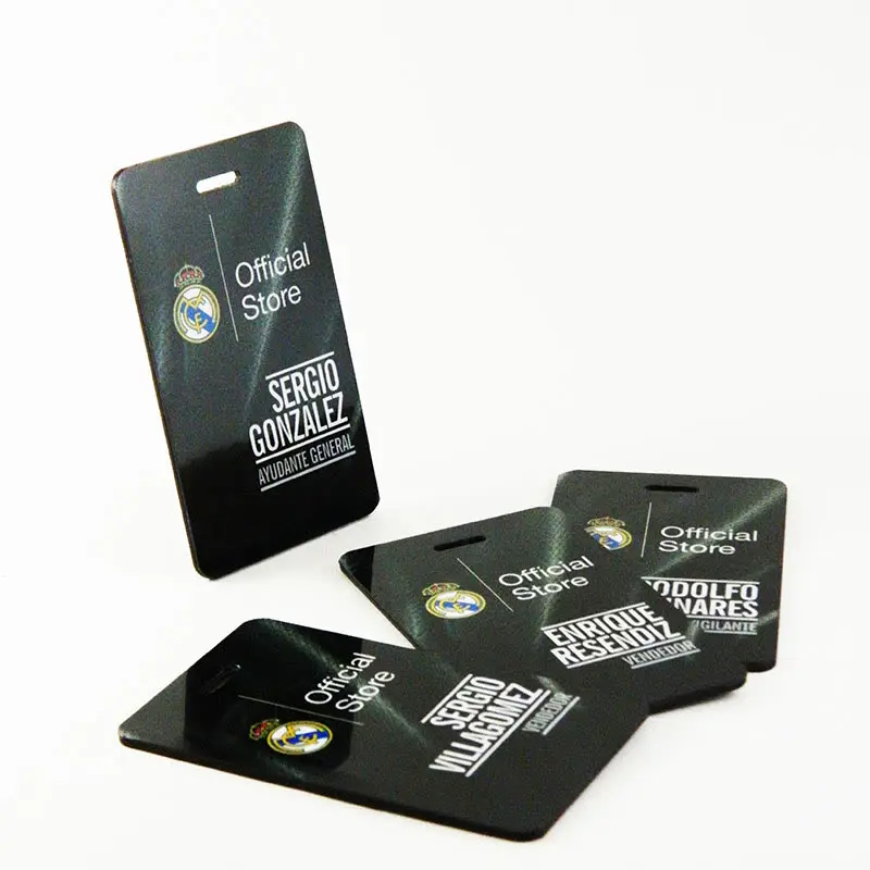 Tarjeta de lealtad de PVC personalizada 8