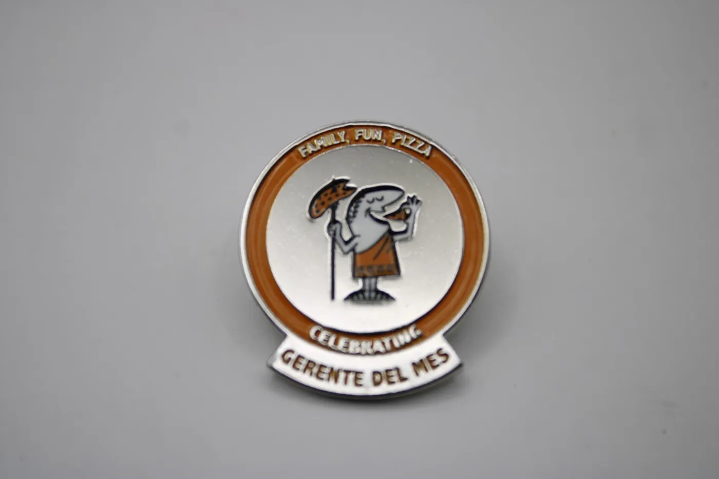 Pin circular a color del reconocimiento Gerente del Mes