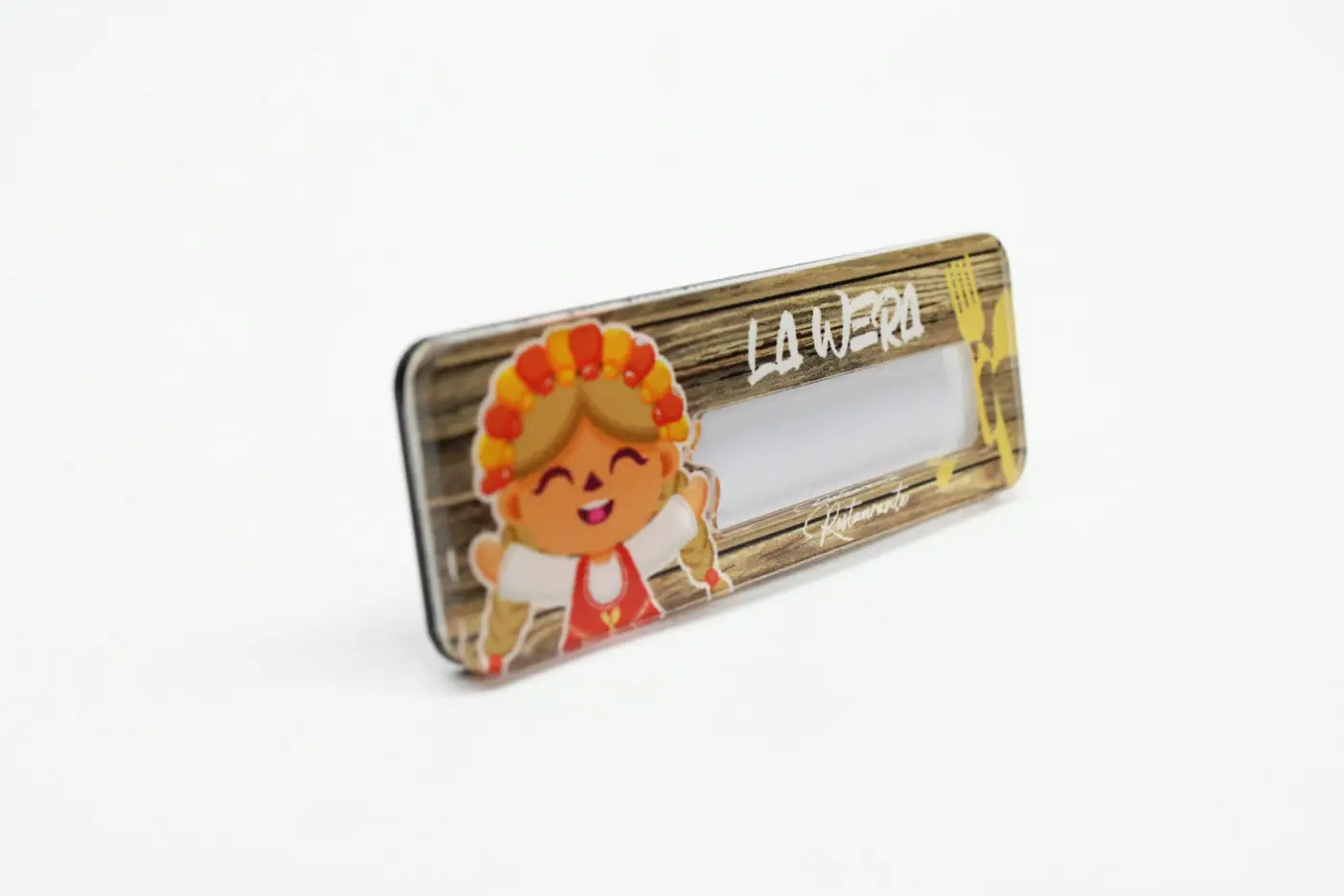 Gafete reusables VP 2.0 personalizado — muestra 6