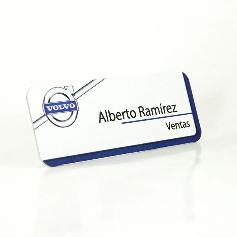 Gafete económico personalizado — muestra 21