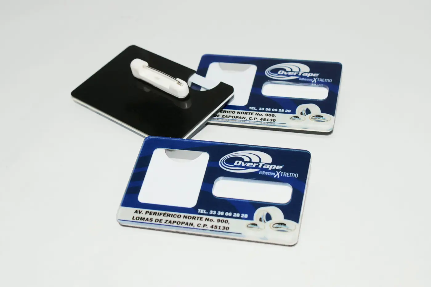 Gafete reusables VP 2.0 personalizado — muestra 14