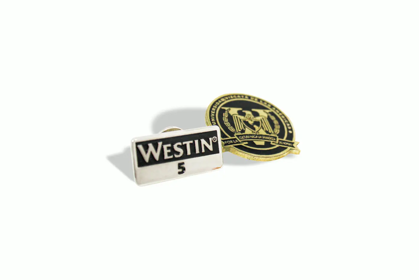 Pines metálicos personalizados para Westin